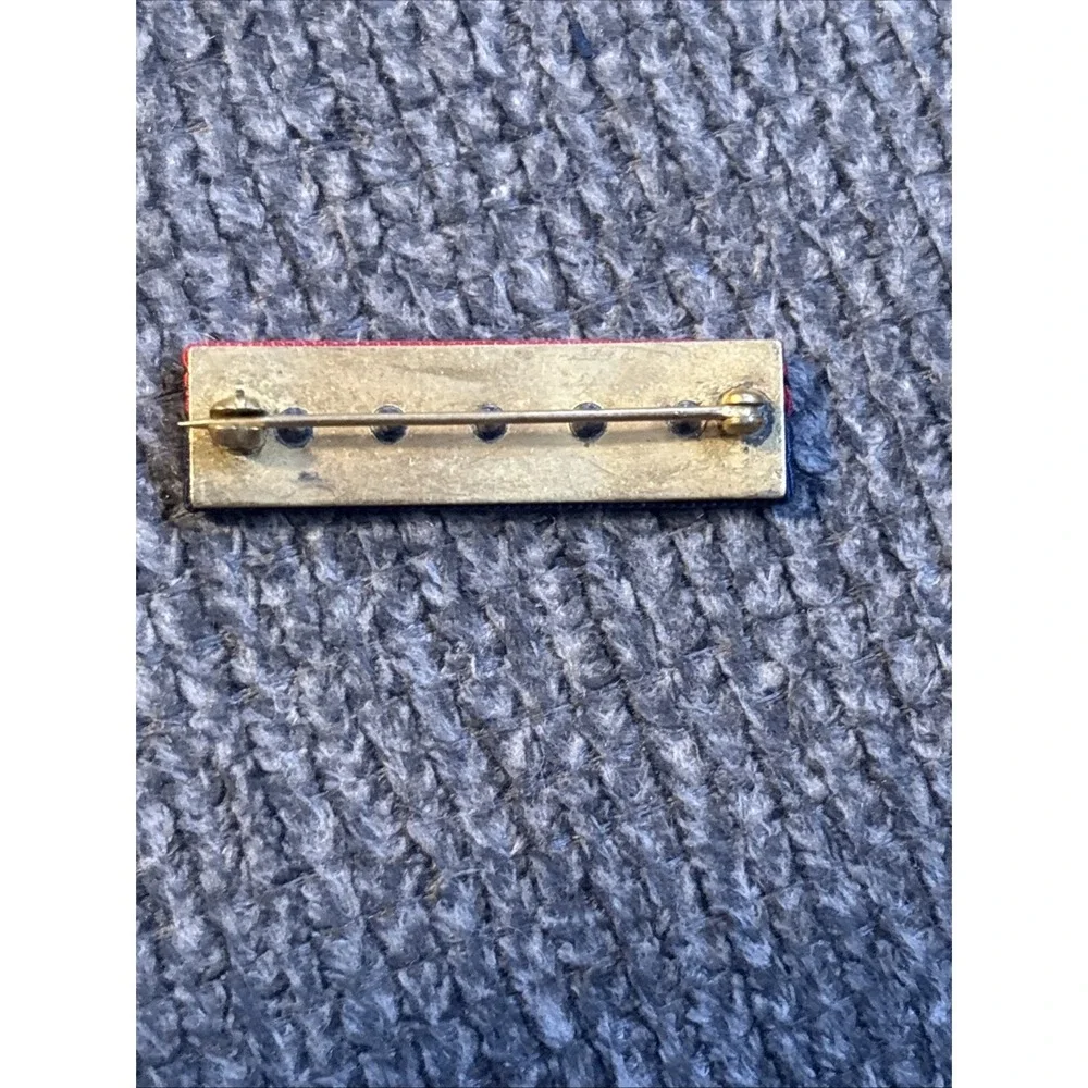 VTG US MILITARY ROTC RIBBON BAR SCABBARD & BLADE SOCIETY 3/8
